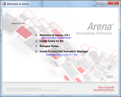 how to install Arena simulation software